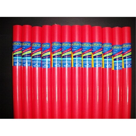 Plushdeluxe Raydiant Fade Resistant Art Rolls - Bright Red - 36 x 30 in. PL3752979